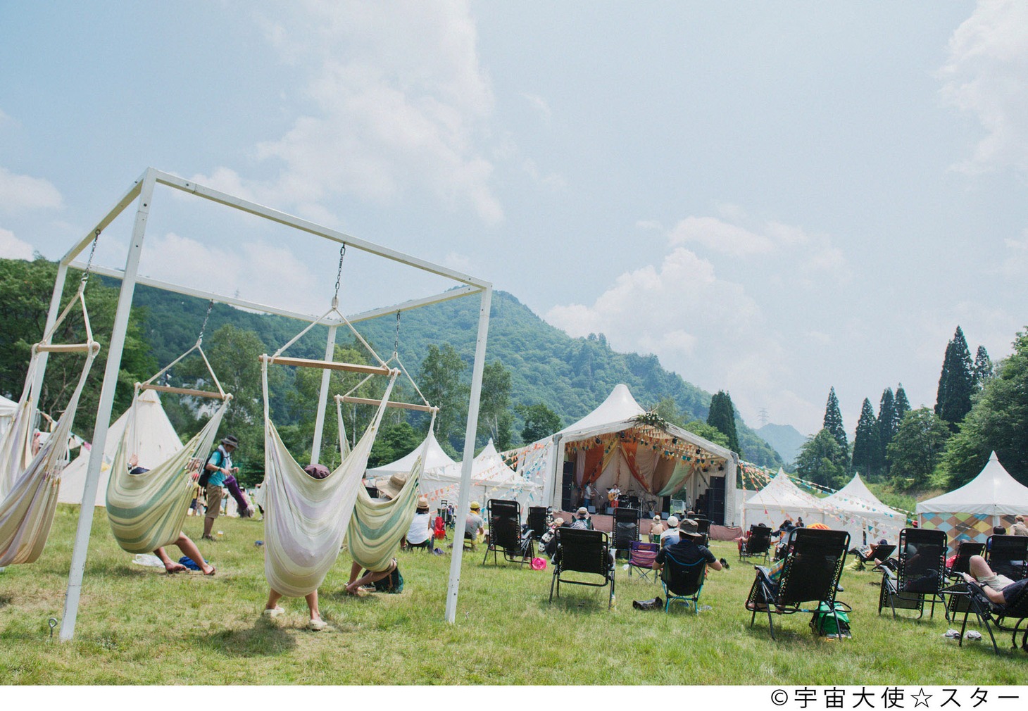PYRAMID GARDENの様子。