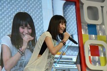 LiSA「めざましライブ」の様子。