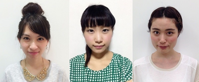 お祭り娘に決定した3名。