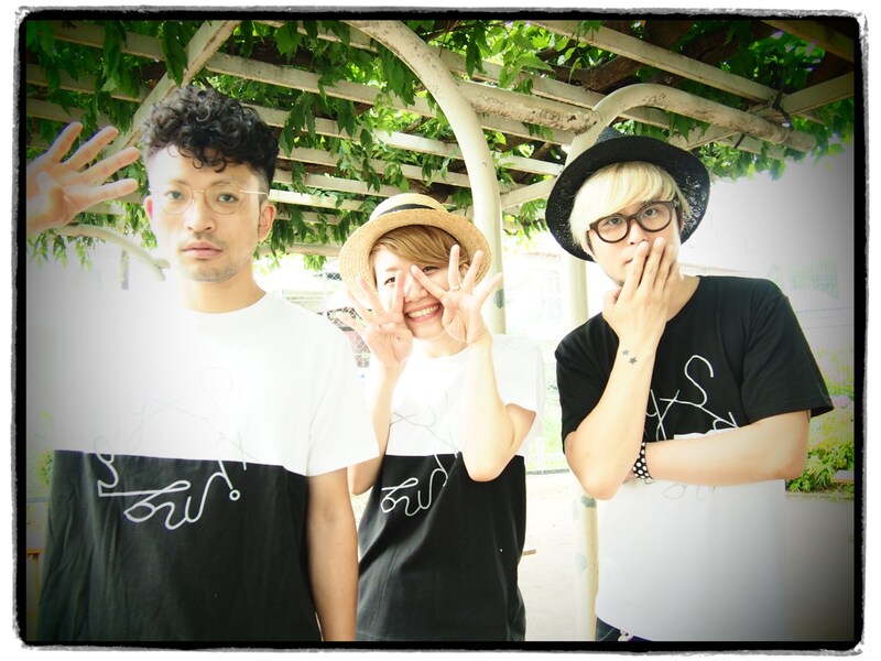 左からTA-1、acco、橋本塁。