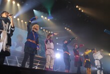 超特急「"BULLET TRAIN ONEMAN SHOW 2014" 真夏の全国Zepp TOUR～孤高の戦士達が力を解き放つ時 '感電注意報発令！' ～」福岡・Zepp Fukuoka公演の様子。
