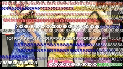 特番「チームしゃちほこパチパチ発表会!! ファーストアルバム『ひまつぶし』詳細を発表スペシャル」配信時の様子。