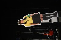 惜しくも不参加となったゆみこーんの等身大パネル。 （Photo by ElNinoTheIdol / mel house）