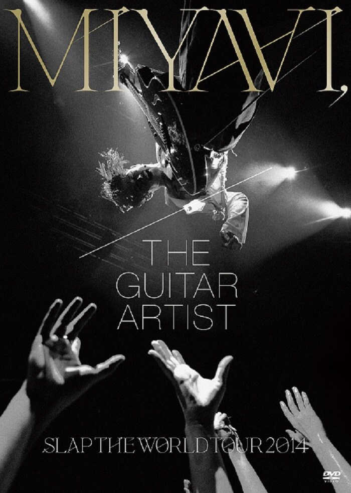 MIYAVI「MIYAVI, THE GUITAR ARTIST -SLAP THE WORLD TOUR 2014-」ジャケット