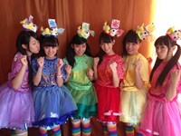 「ROCK IN JAPAN FESTIVAL」出演直前のチームしゃちほこ。