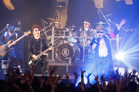 「One Night Carnival」のセッション中の様子。（撮影：木村泰之）