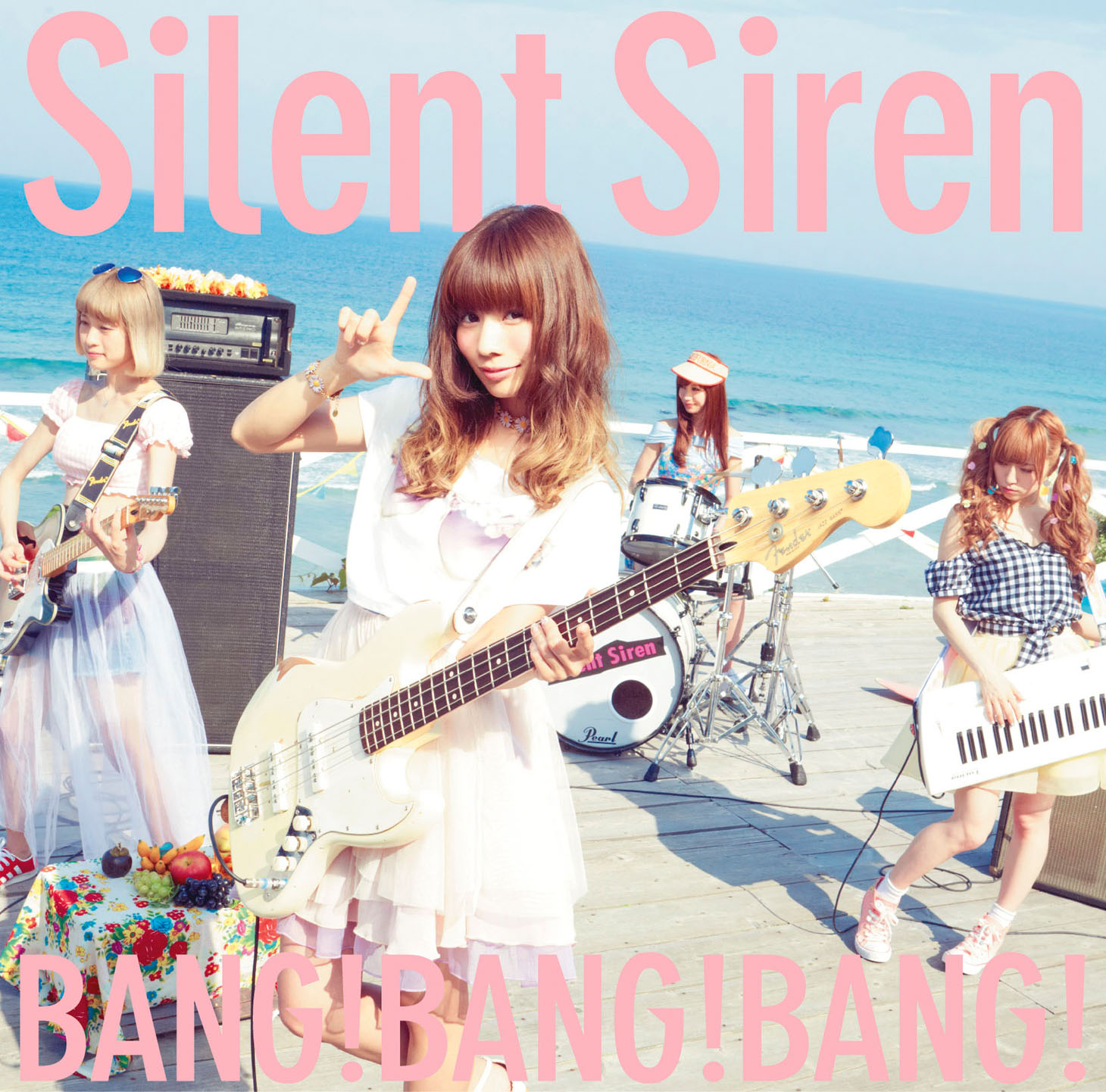 Silent Siren「BANG!BANG!BANG!」初回限定あいにゃん盤ジャケット