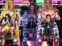 「将棋ウォーズカップ～芸能界最強決定戦～2」収録の様子。 (c)BSフジ