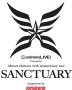 「茅原実里 Minori Chihara 10th Anniversary Live supported by JOYSOUND」ロゴ