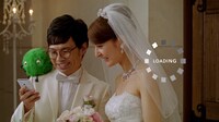 「スドーさん スーモで住まい探し」結婚編のワンシーン。