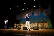 松山市総合コミュニティセンター キャメリアホール公演でのたま＆やっぴ～。