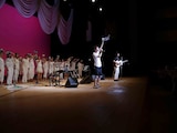 松山市総合コミュニティセンター キャメリアホール公演でのたま&やっぴ~。