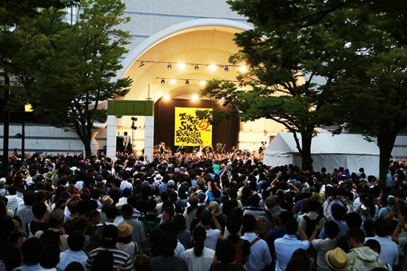 東京スカパラダイスオーケストラ「東京スカパラダイスオーケストラ presents“トーキョーフリージャンボリー” supported by uP!!!」の様子。