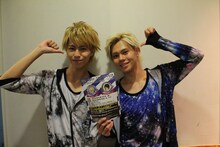 左からタカシ、カイ。