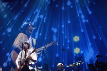 flumpool「flumpool 5th Anniversary tour 2014『MOMENT』」横浜アリーナ公演の様子。