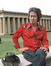 アメリカ・ナッシュビルでの忌野清志郎。