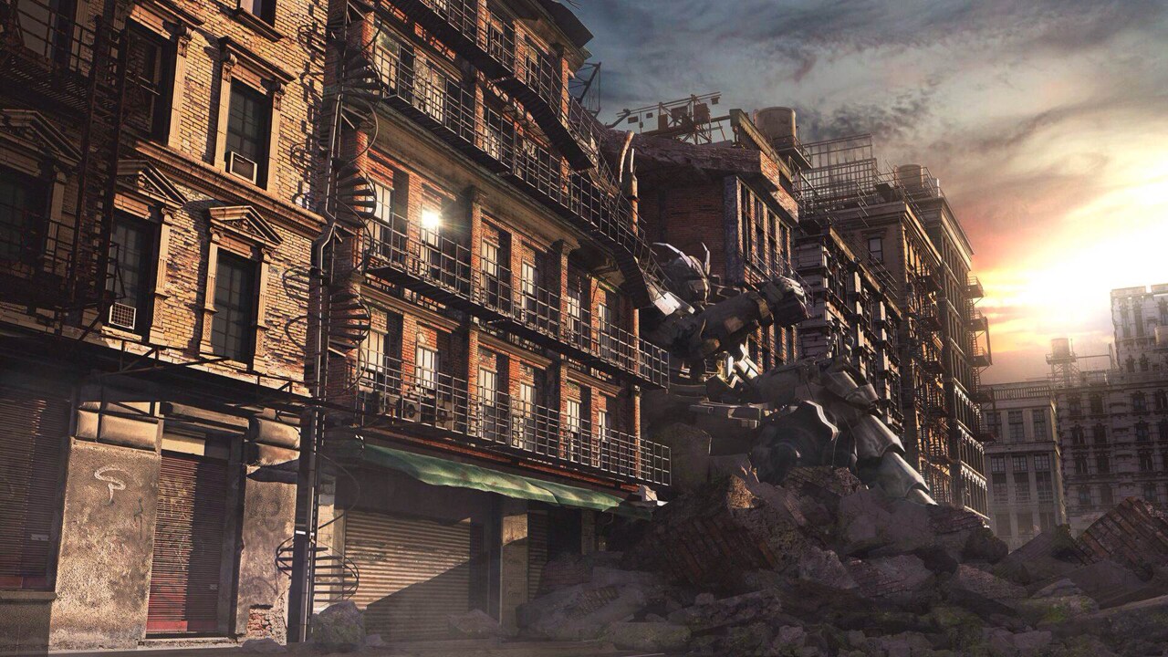 「甲殻不動戦記 ロボサン」に登場する巨大ロボットの静止画ビジュアル。 (c)「ロボサン」製作委員会