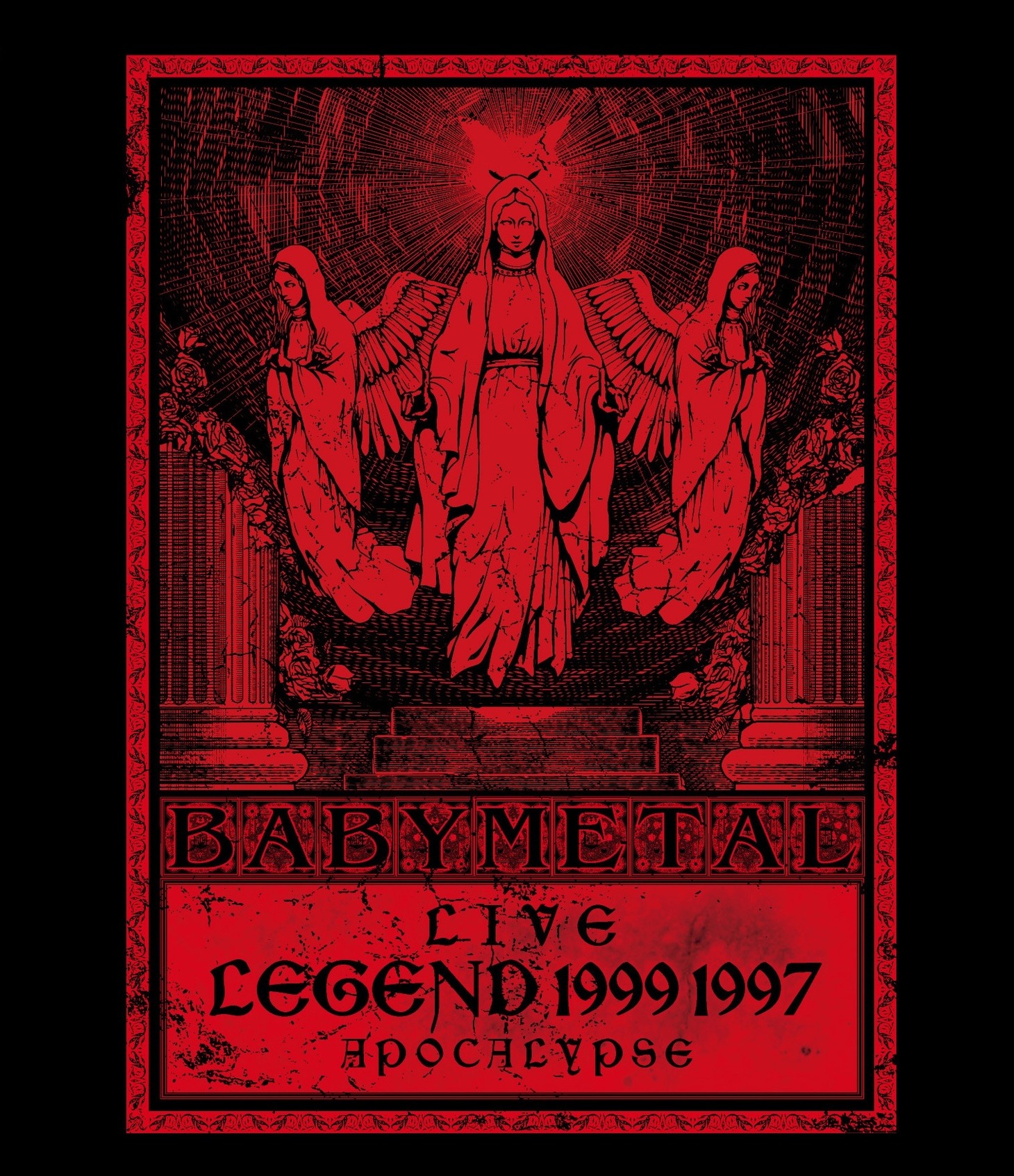 BABYMETAL「LIVE～LEGEND 1999 & 1997 APOCALYPSE」ジャケット