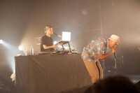 田我流とYOUNG-G（ともにstillichimiya）（撮影：寺沢美遊）