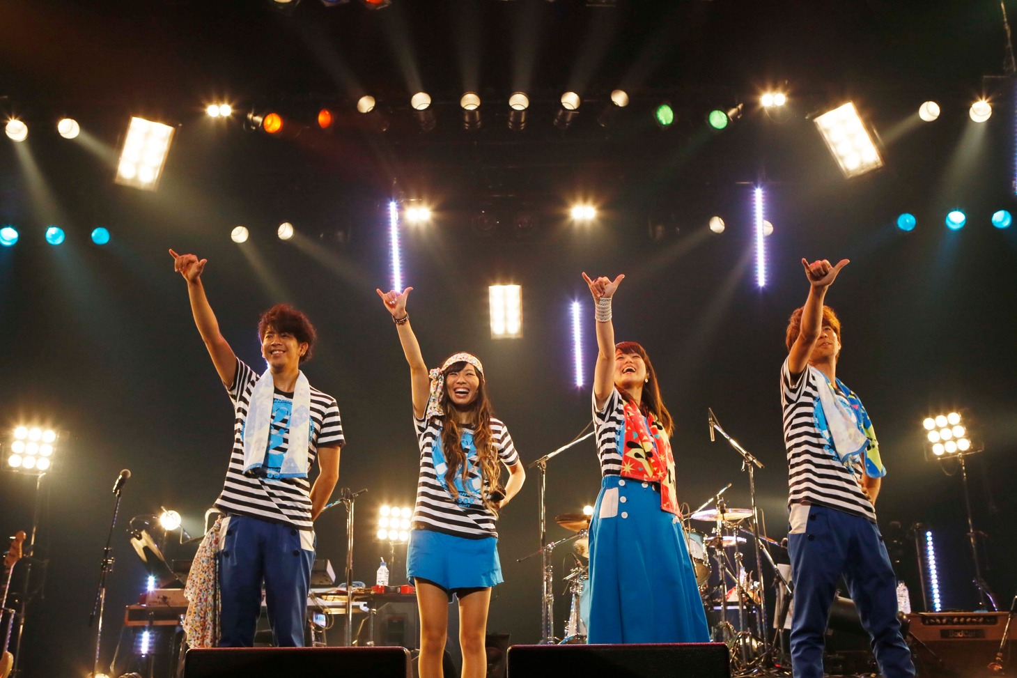 7!!「7!!のうぷぷな日SPECIAL 10th Anniversary～渋公ちゃん、ばんみかちぇー!!～」の様子。