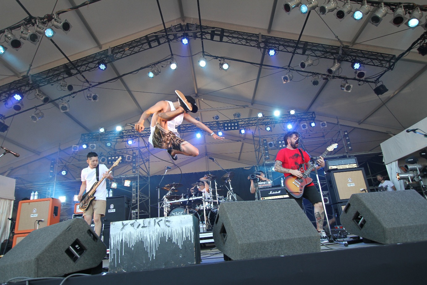 「SUMMER SONIC 2014」千葉・幕張公演にてパフォーマンスするFACT。（C）SUMMER SONIC All Rights Reserved