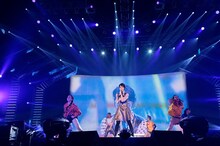 剛力彩芽「a-nation island」の様子。
