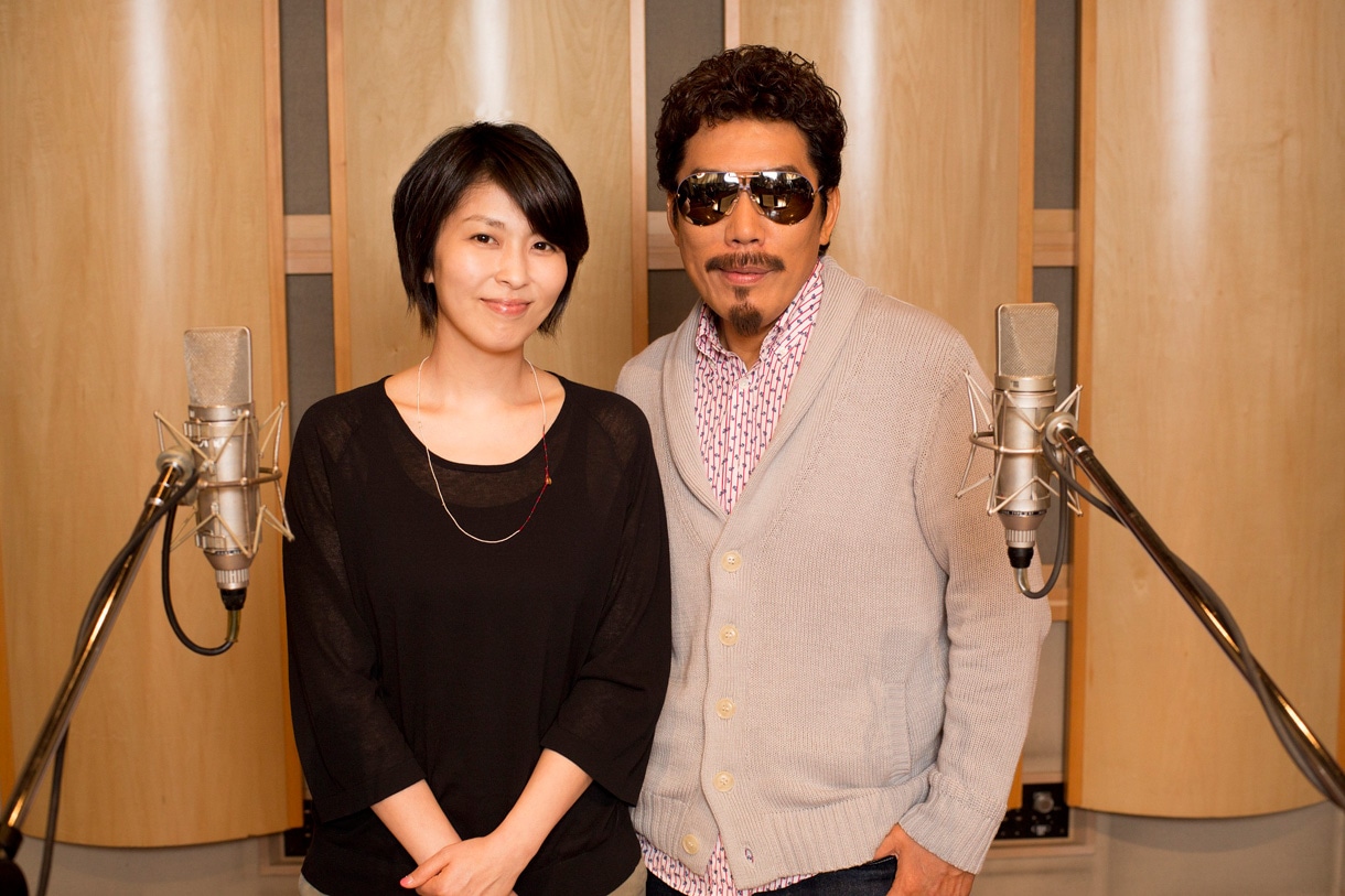 松たか子と鈴木雅之。