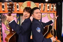 左からユースケ・サンタマリア、トータス松本。