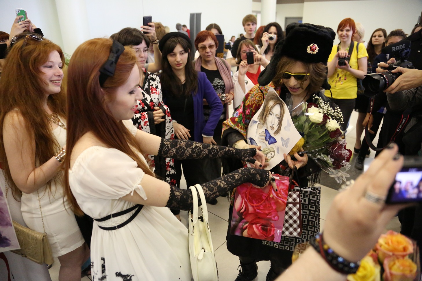 「Documentary of Yoshiki Classical World Tour」のワンシーン。