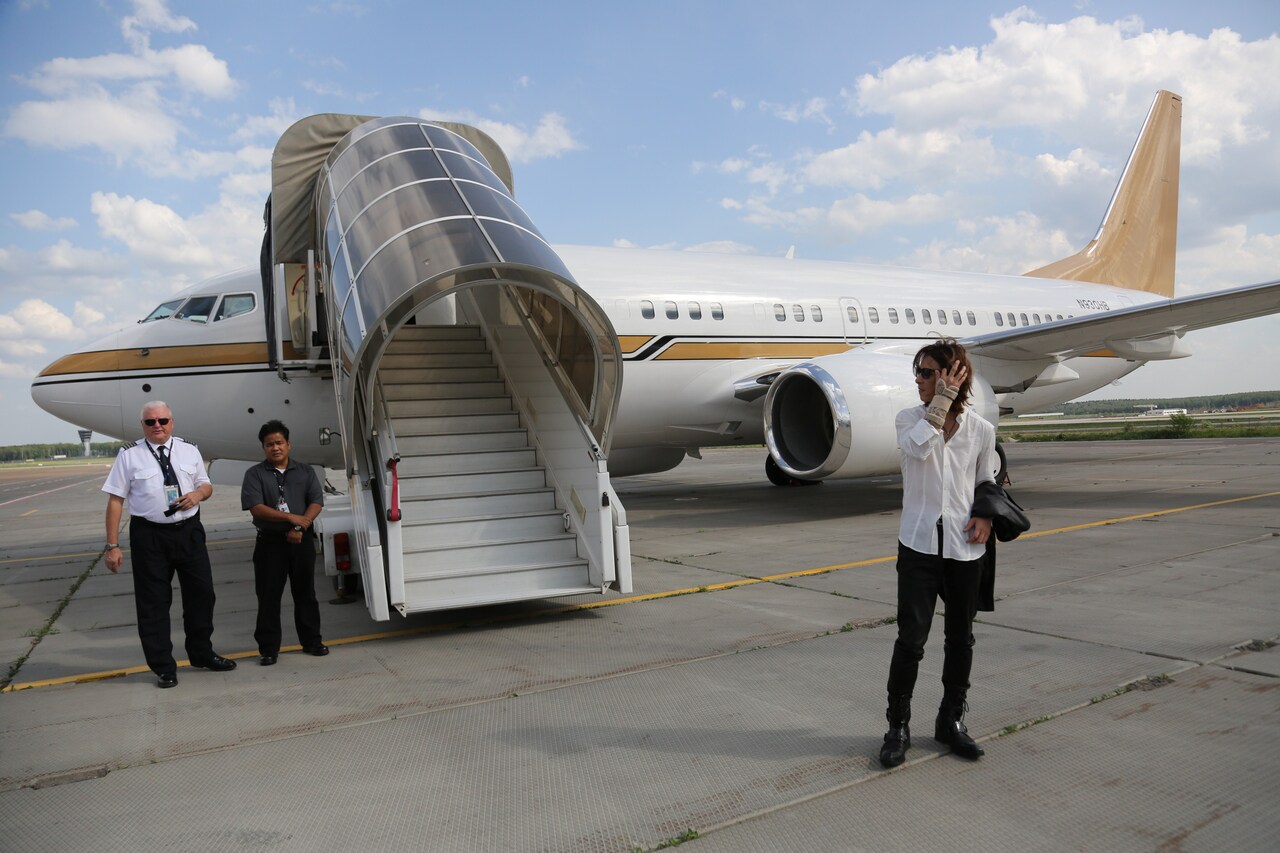 「Documentary of Yoshiki Classical World Tour」のワンシーン。