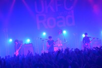 「UKFC on the Road 2014」新木場STUDIO COAST公演の[Alexandros]のライブの様子。（Photo by Kazumichi Kokei）