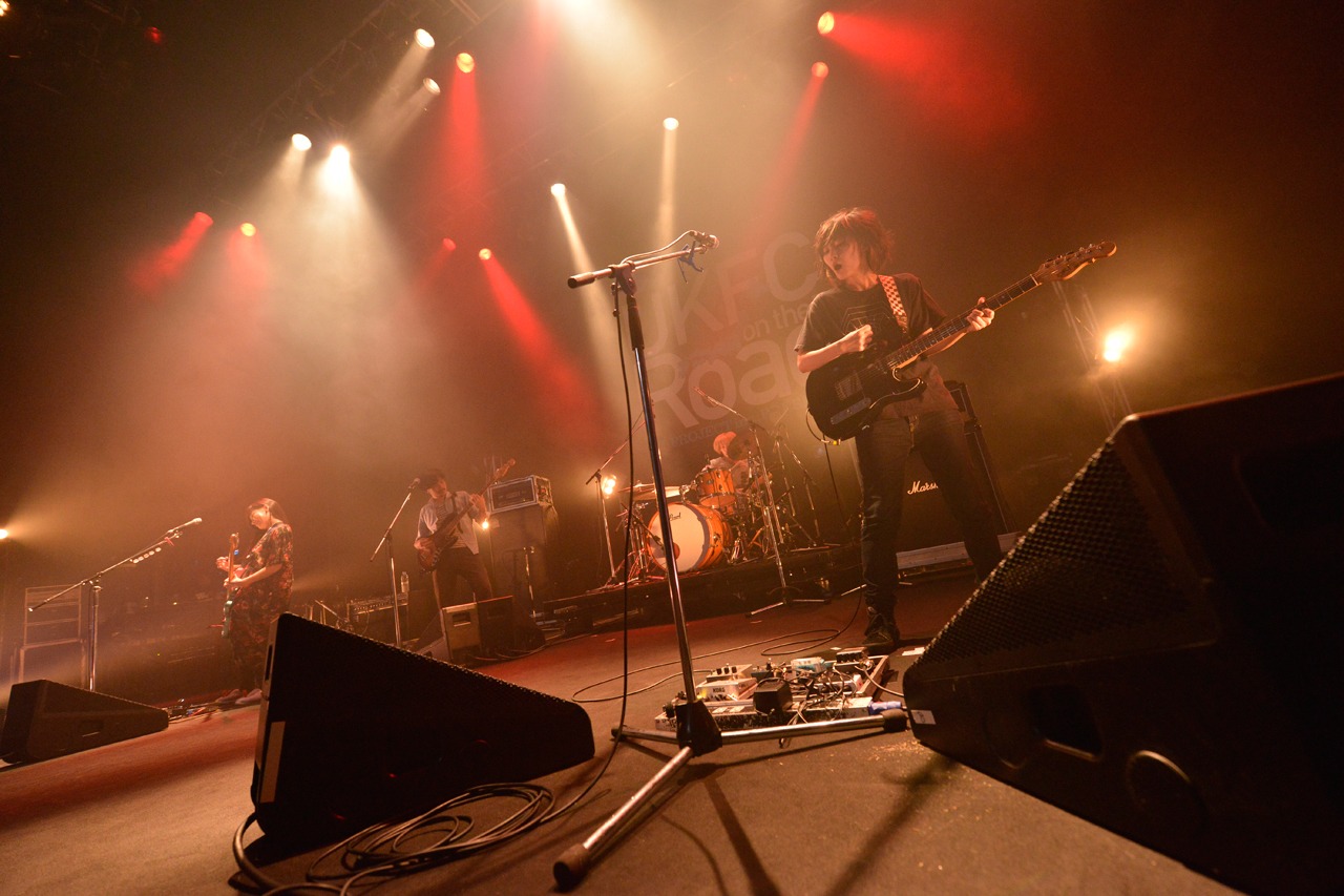 きのこ帝国（Photo by Kazumichi Kokei）
