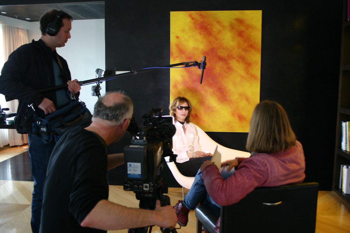 「Documentary of Yoshiki Classical World Tour」のワンシーン。