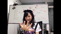 小西彩乃（写真は昨年の第1回「47都道府県 東京女子流 全国じゃんけん大会」Ustream中継の様子）