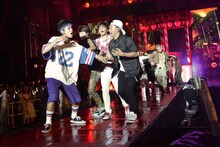 DISH// 「皿組キャンプ2014夏 in 東西2大野音」東京・日比谷野外大音楽堂公演の様子。