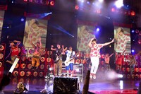 DISH// 「皿組キャンプ2014夏 in 東西2大野音」東京・日比谷野外大音楽堂公演の様子。