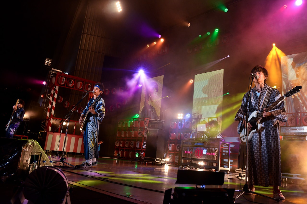 DISH//作詞作曲「また明日」野音で演奏 - 音楽ナタリー