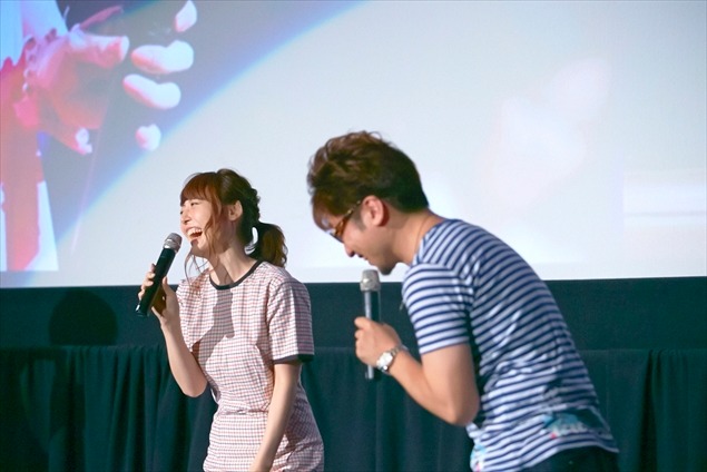 花澤香菜「CHALEUR -Film Documentaire de "25"-」先行上映会＆トークショーの様子。