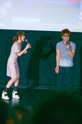 花澤香菜「CHALEUR -Film Documentaire de "25"-」先行上映会&トークショーの様子。