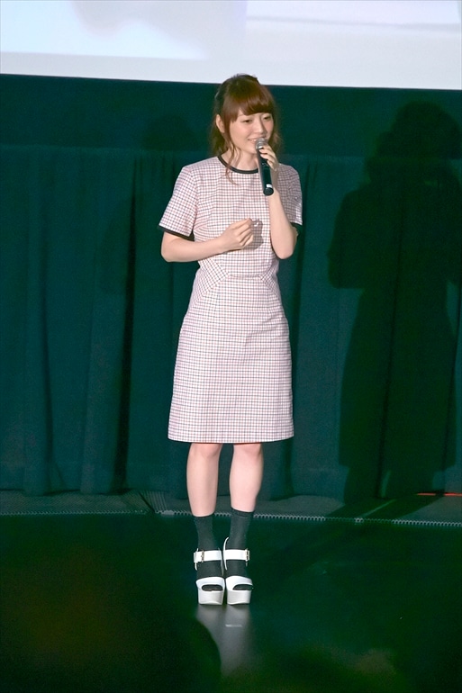 花澤香菜「CHALEUR -Film Documentaire de "25"-」先行上映会＆トークショーの様子。