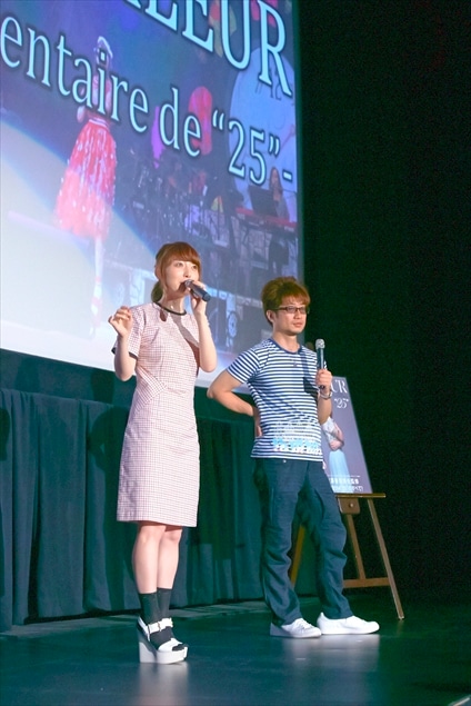 花澤香菜「CHALEUR -Film Documentaire de "25"-」先行上映会＆トークショーの様子。