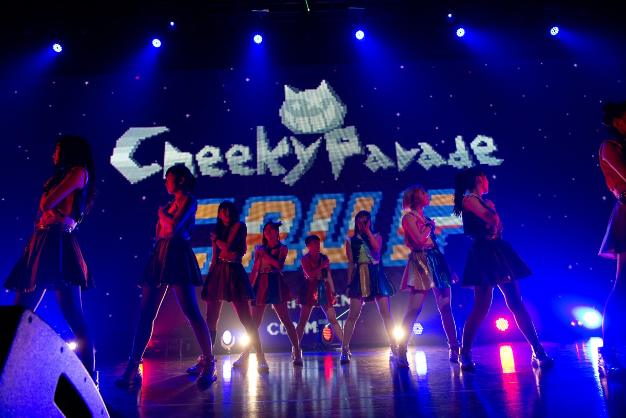 Cheeky Parade「NINE LIVES TOUR～チキパのNATSUMATSURI～」の様子。