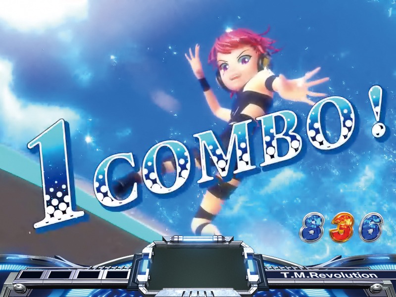 「CR T.M.Revolution」で使用される映像。(C)DIESEL Corporation