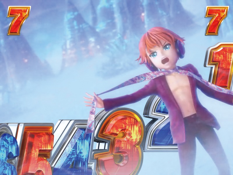 「CR T.M.Revolution」で使用される映像。(C)DIESEL Corporation