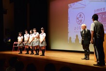 さくら学院「すごい物理学の授業」1部の様子。