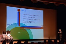 さくら学院「すごい物理学の授業」2部の様子。