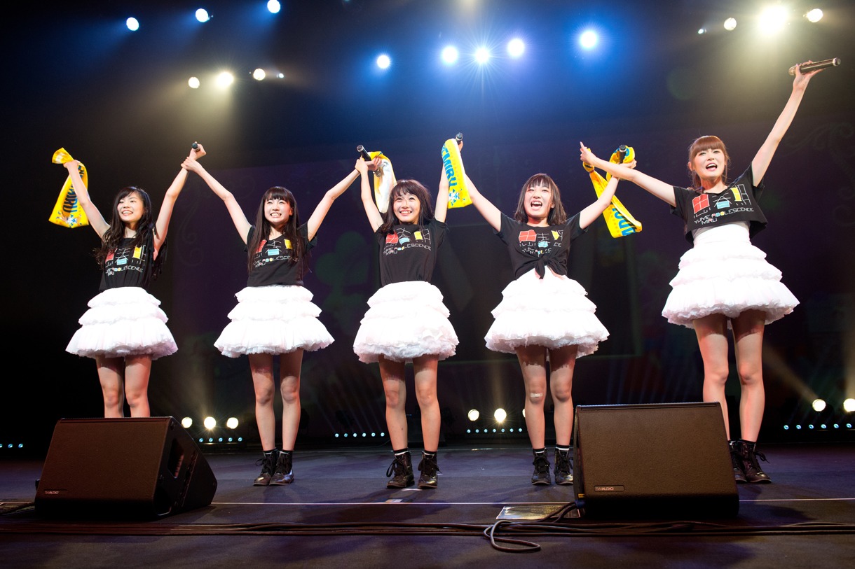 「夢アド2周年！夏の夢コレ2014 in 日本青年館～証明ティンエイジャー～」の様子。