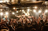 東京公演に出演したTHE ORAL CIGARETTESのライブの様子。（撮影：釘野孝宏）