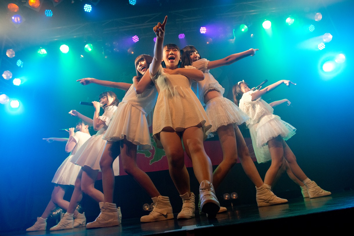 LinQ「SAWAGA night!!」の様子。