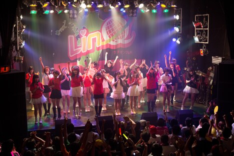 LinQ「SAWAGA night!!」の様子。
